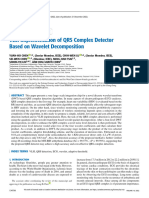 VLSI Implementation of QRS Complex Detector Based On Wavelet Decomposition