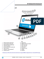 Quickspecs: HP Elitebook 830 G5 Notebook PC