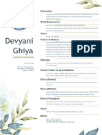 Devyani Bio Data