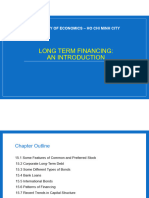 Long Term Financing: An Introduction: University of Economics - Ho Chi Minh City