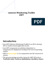 Abstract Windowing Toolkit AWT