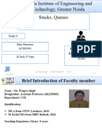 Unit3 - Stack & Queues