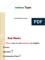 Four Sentence Types Lesson