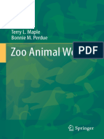 LIBRO Zoo Animal Welfare Maple & Perdue 2013.