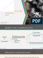 Hidratación Del Cemento