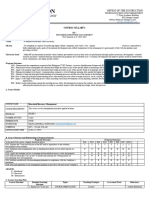 Household Resource Management Syllabus