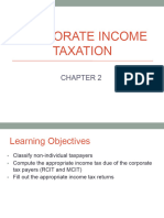 Corporate Income Taxation