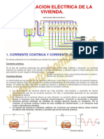 Transporte y Consumo de Electricidad - Instalaciones en Vivienda