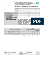 Estructura y Propiedades de Los Materiales