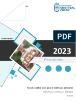 Resumen Sobre Leyes para El Sistema de Pensiones