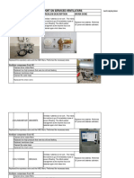 Ventilator Service Report and Preventive Maintenance Report