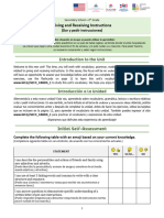 (AETG Workbook) Secondary 4th Grade #1 - Giving & Receiving Instructions