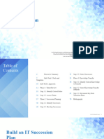 It Build An IT Succession Plan Storyboard