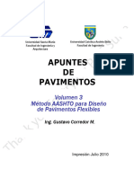 Apuntes de Pavimentos. Ing Gustavo Corredor