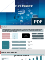 Dynamics of The Indian Fan Market EDT