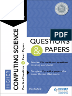 Essential SQA Exam Practice Questions and Papers Higher Computing Science Sample Pages