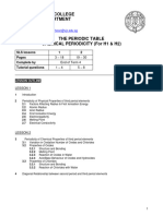 2023 H1 H2 Periodic Table - Notes and Tutorial