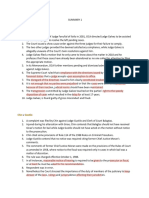 Summary of Case - Basic Judicial and Legal Ethics