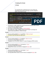 Chapter 4 Java Script