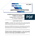 MI - 20033 GT46AC Schedule Maint. Program