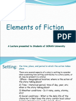 Elements of Fiction