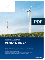 Technical Details VENSYS 70 77