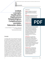 02.070 Obesidad. Concepto. Clasificación. Implicaciones Fisiopatológicas. Complicaciones Asociadas. Valoración Clínica