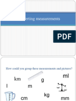 Converting Measurements