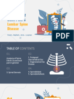 DDX Backpain & Lumbar Spine Disorder