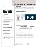 Simple Professional CV Resume