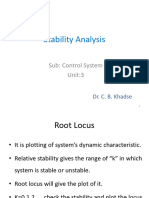 Lec 6 Unit 3 Stability Analysis