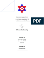 Tribhuvan University Nagarjuna College of It: Software Engineering