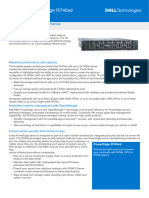 Dell EMC PowerEdge R740xd 14G Spec Sheet