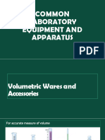 Common Laboratory Equipment