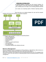 Operating Systems Notes Ndzo