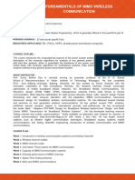 Fundamentals of Mimo Wireless Communication