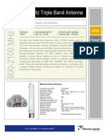 800 - 2100 MHZ Triple Band Antenna