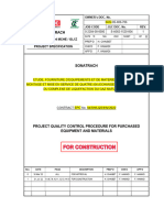 Sonatrach: Owner'S Doc. No. 0422-85-X06-706 Job Code JGC Doc. No. Rev. 0-2204-00-0000 S-A002-1520-004 1