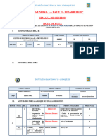 Hoja de Ruta de Ie Semana de Gestión 2023 - Recursos Craei