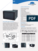 Gabinete de Pared 6ru 600X600X320 Abatible