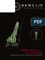 Xpert Wrist 2.4 - Volar Plates: Sistema de PL Acas Vol Ar Par A R Adio Distal