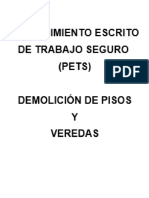 Pets Demolicion de Pisos y Veredas