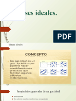 Gases Ideales. (Aplicaciones)