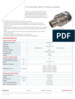 4.3-10 Female Connector For 7/8" Coaxial Cable, OMNI FIT™ Standard, O-Ring Sealing