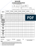 SF 6 Summarized Report On Promotion and Learning Progress Achievement