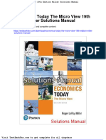 Dwnload Full Economics Today The Micro View 19th Edition Miller Solutions Manual PDF