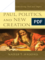 Paul, Politics, and New Creation - Reconsidering Paul and - Najeeb T. Haddad - 2021 - Lexington Books - 9781978708945 - Anna's Archive