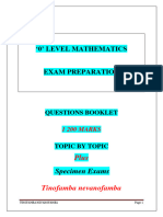 '0' Level Maths Revision Guide-3