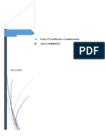 Architecture Et Maintenance 2022-2023