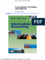 Dwnload Full Intermediate Accounting 11th Edition Nikolai Solutions Manual PDF